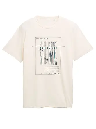 TOM TAILOR | T-Shirt | weiss